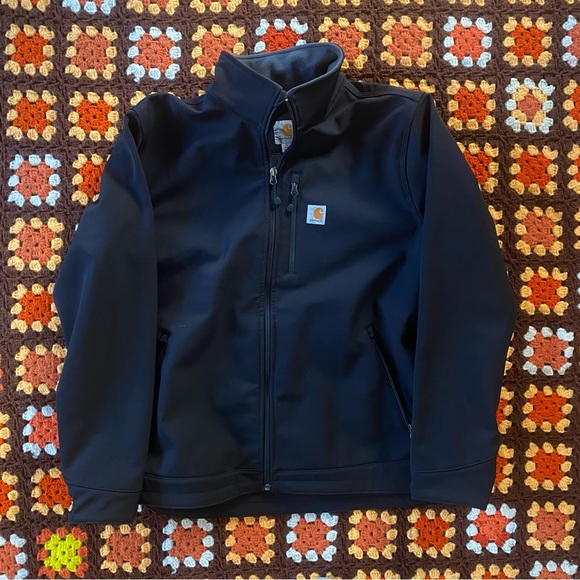 Carhartt Other - Carhartt Crowley soft-shell black jacket size XL